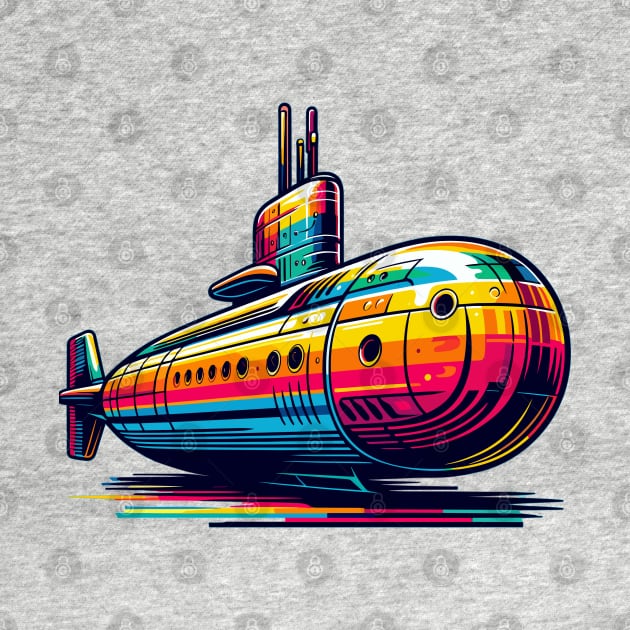 Submarine by Vehicles-Art